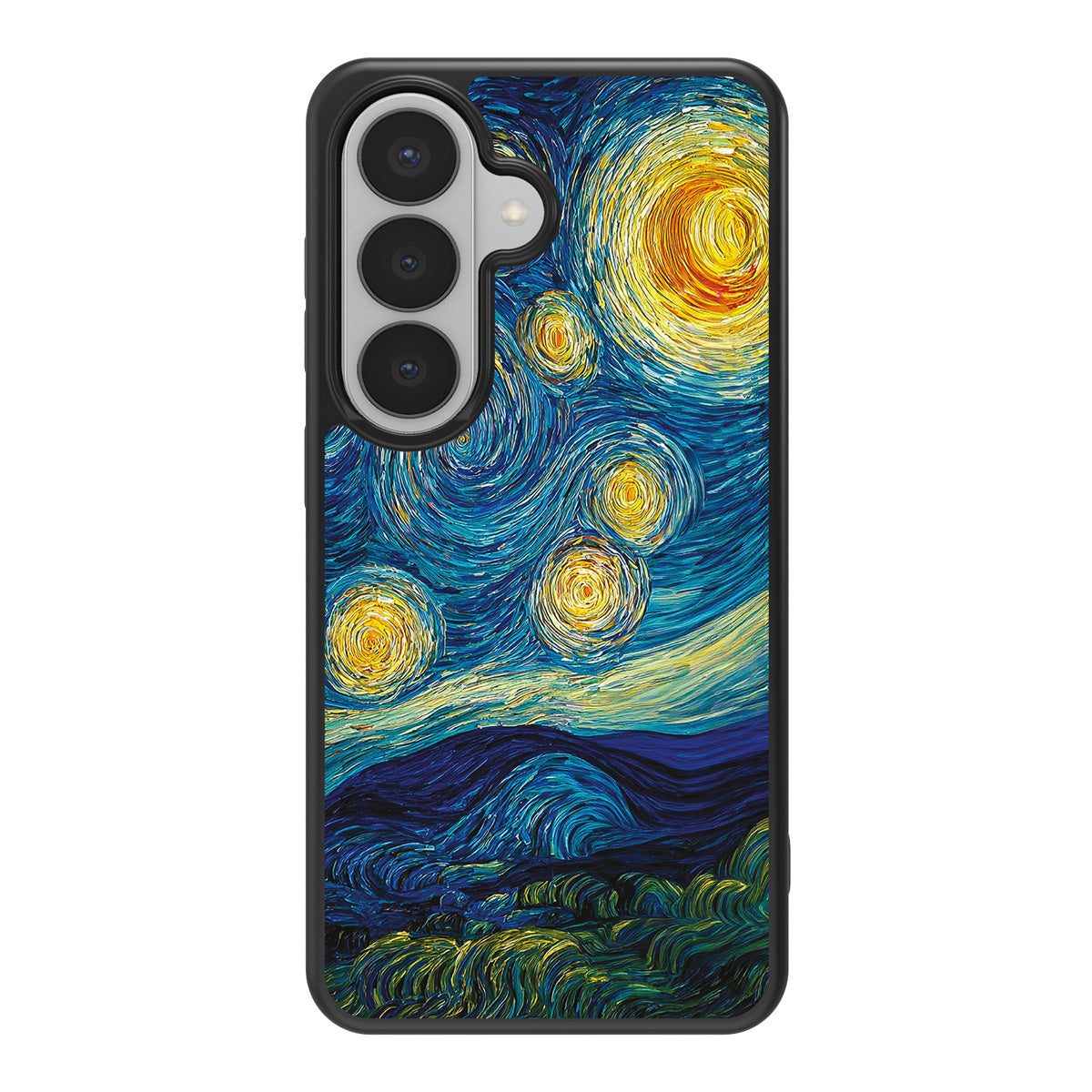 Astral Waves design back view – Samsung Galaxy S26 case