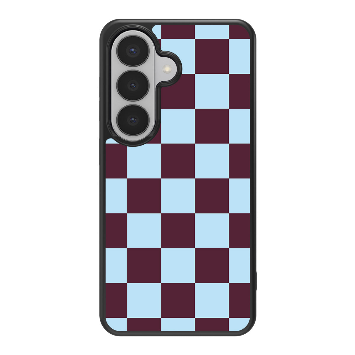 Cabernet Tile design back view – Samsung Galaxy S26 case