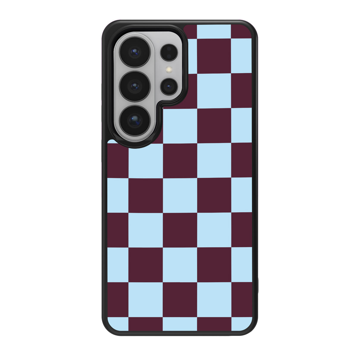 Cabernet Tile design back view – Samsung Galaxy S26 Ultra case