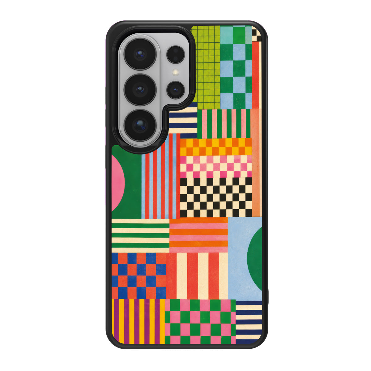Carnival Quilt design back view – Samsung Galaxy S26 Ultra case