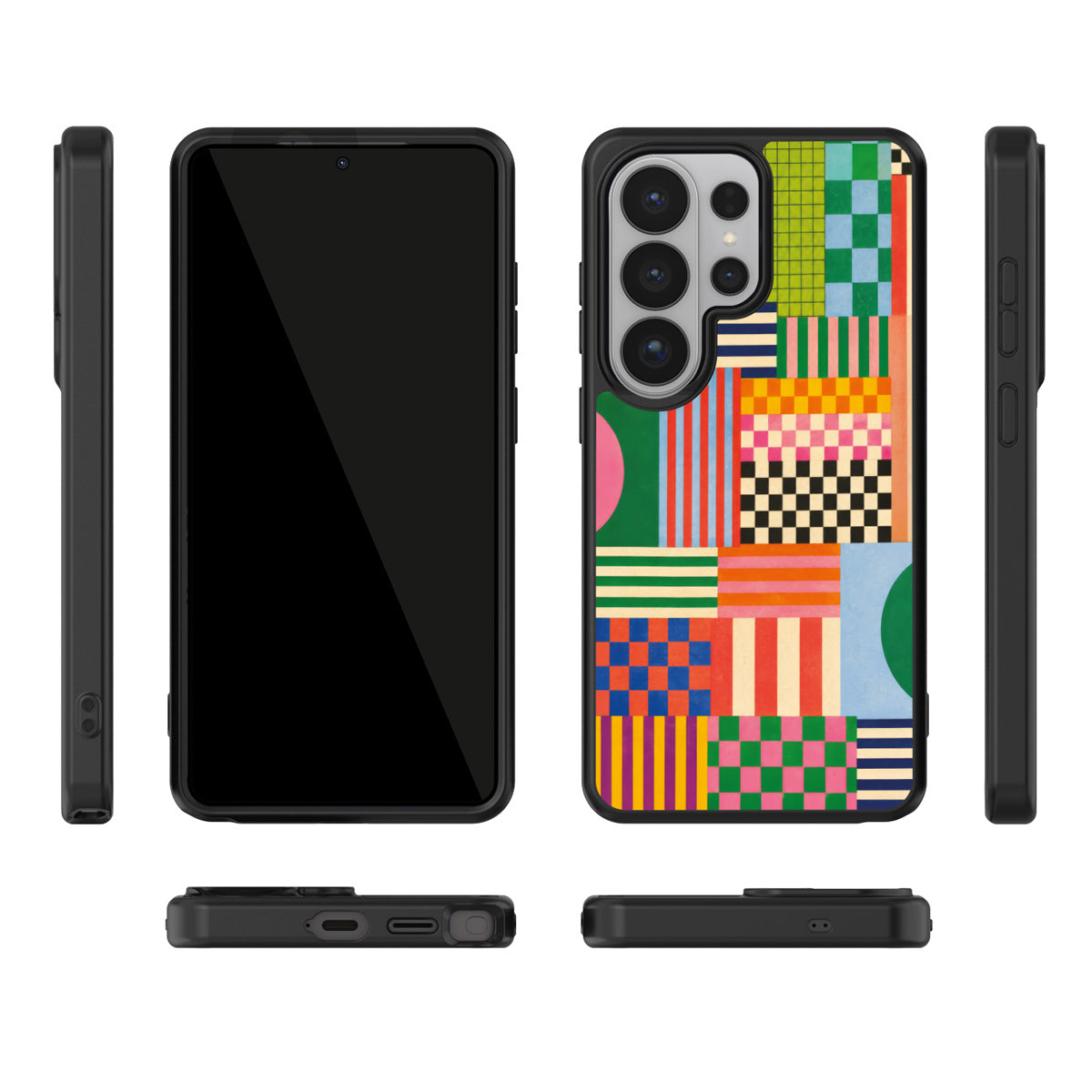 Carnival Quilt Samsung Galaxy S26 Ultra case – multi-angle view