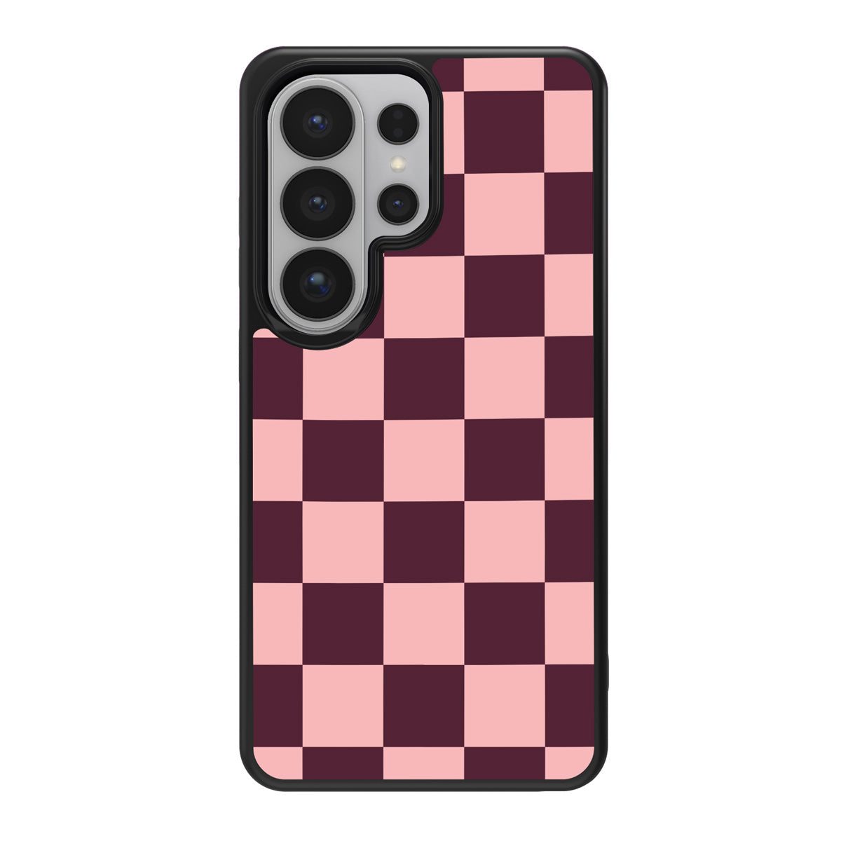 Claret Tile design back view – Samsung Galaxy S26 Ultra case
