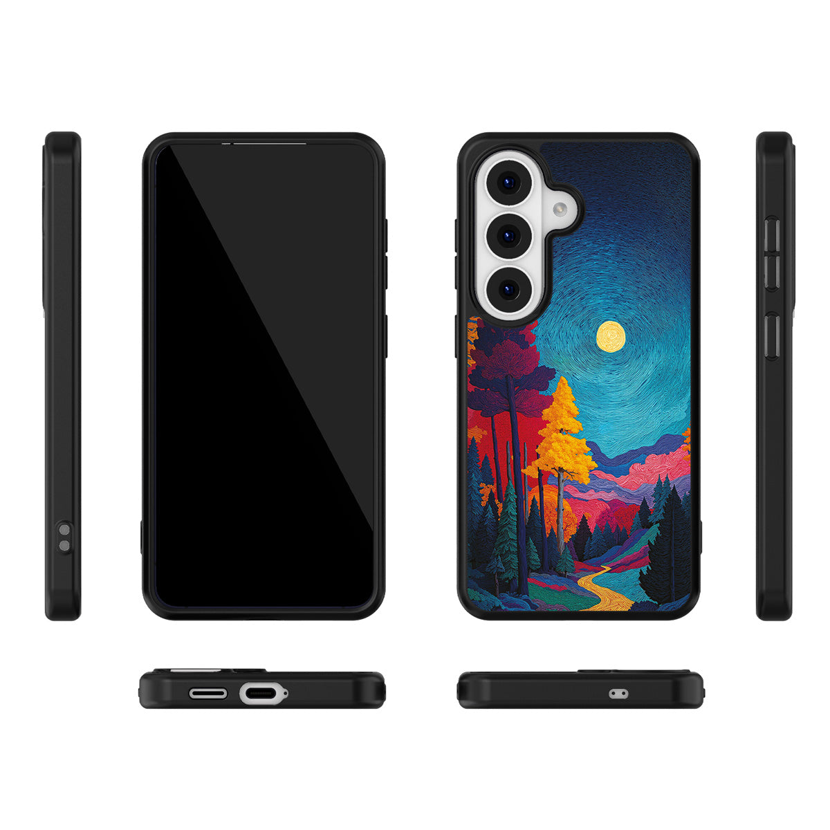 Folk Valley Samsung Galaxy S26 case – multi-angle view
