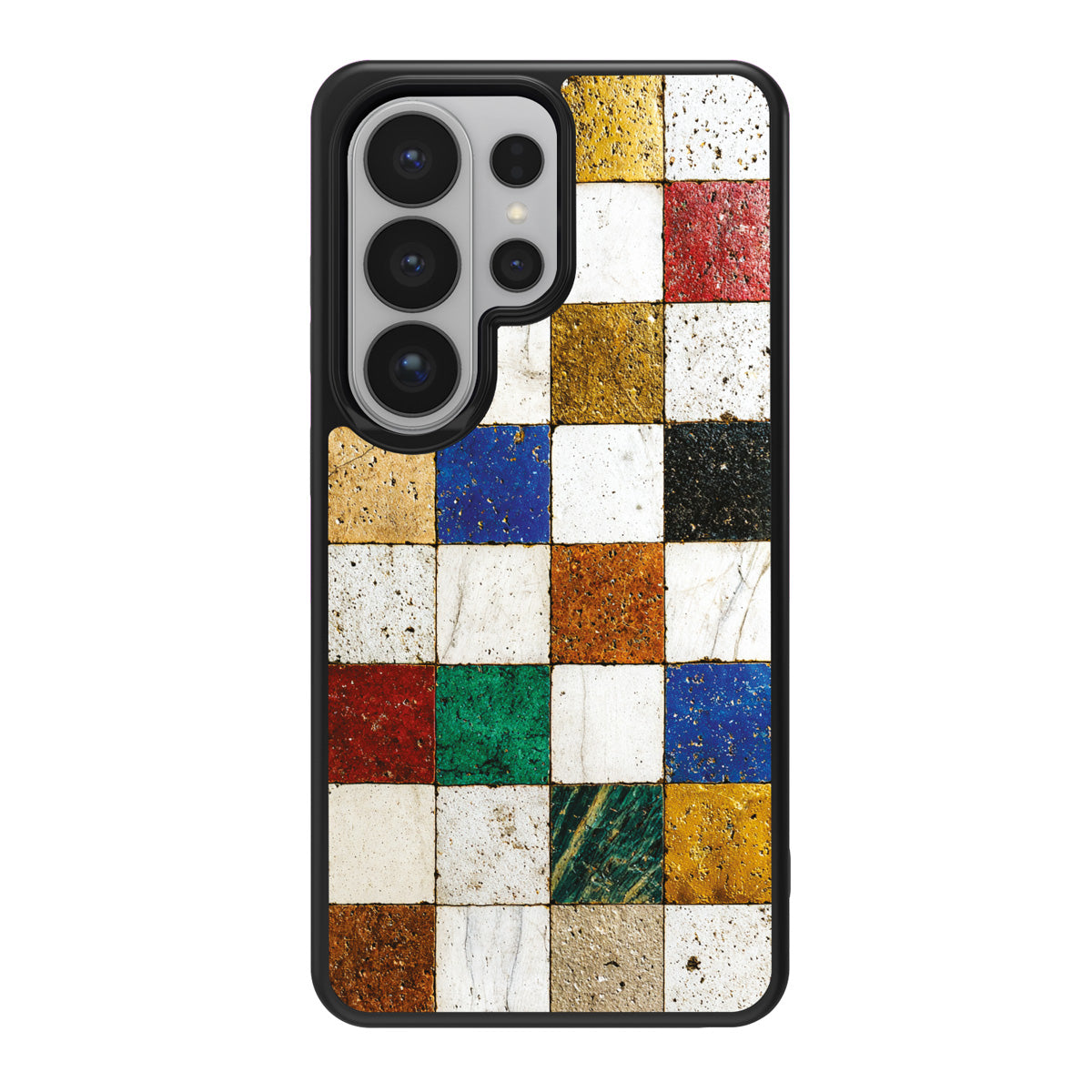 Heritage Mosaic design back view – Samsung Galaxy S26 Ultra case