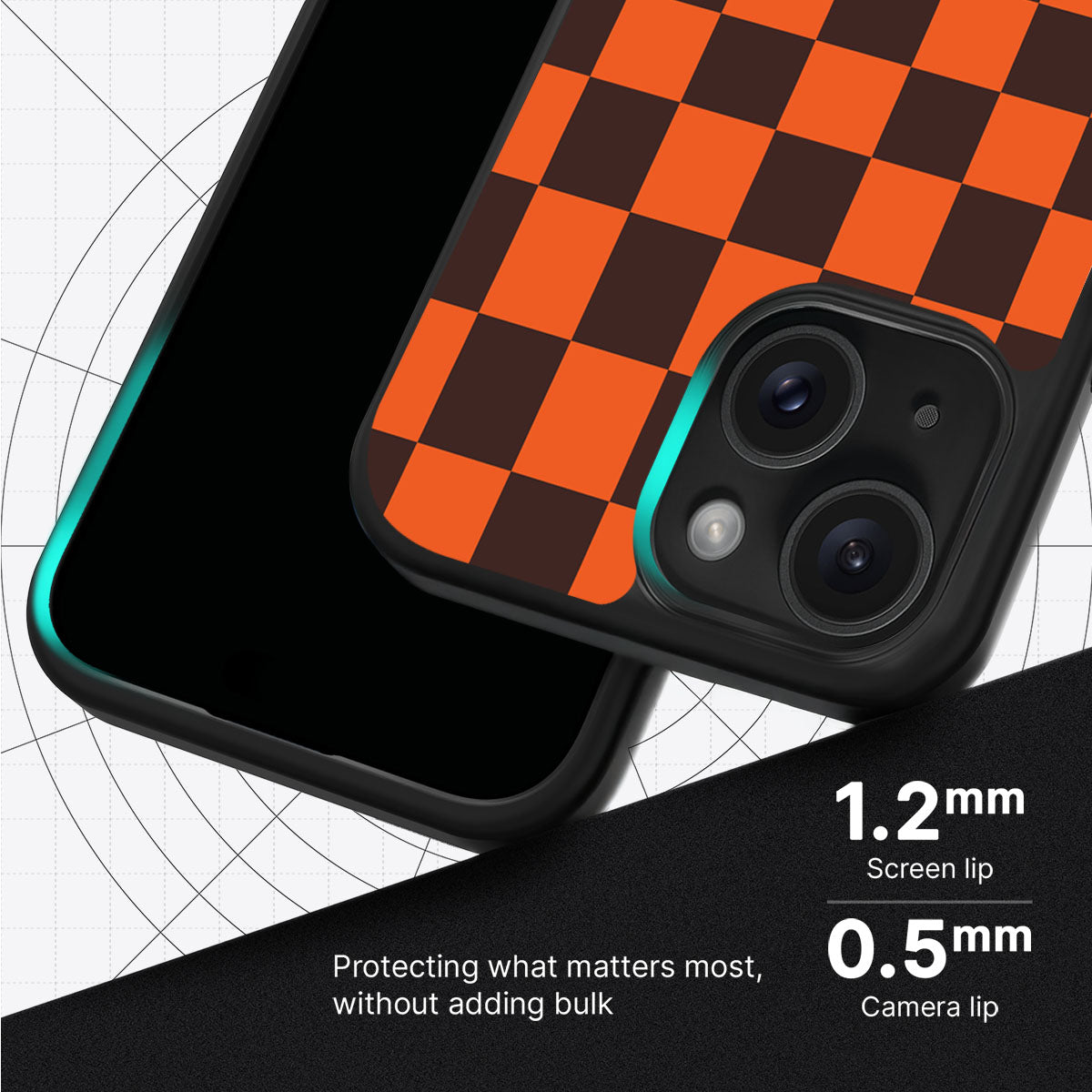 Amber Pop slim iPhone 13 phone case