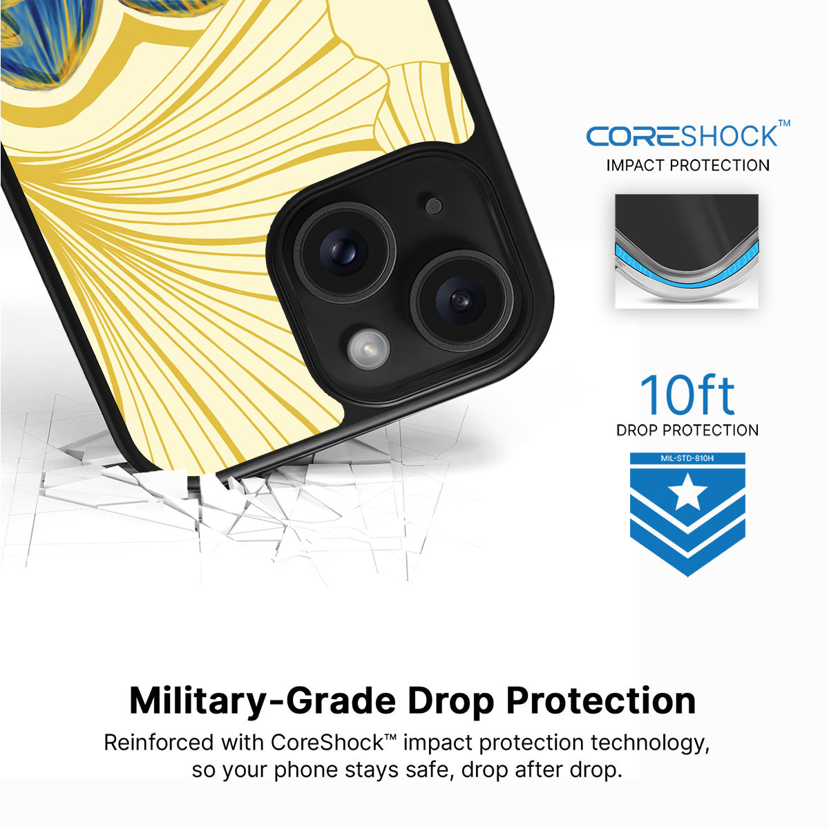 Blue Lotus - iPhone 13 Case #case type_core (magsafe), #case type_core (non magsafe)