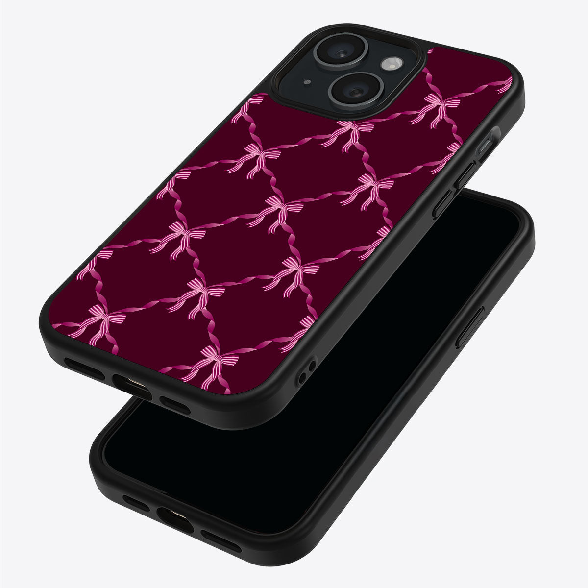 Bordeaux Bow - iPhone 13 Case #case type_core (magsafe), #case type_core (non magsafe)