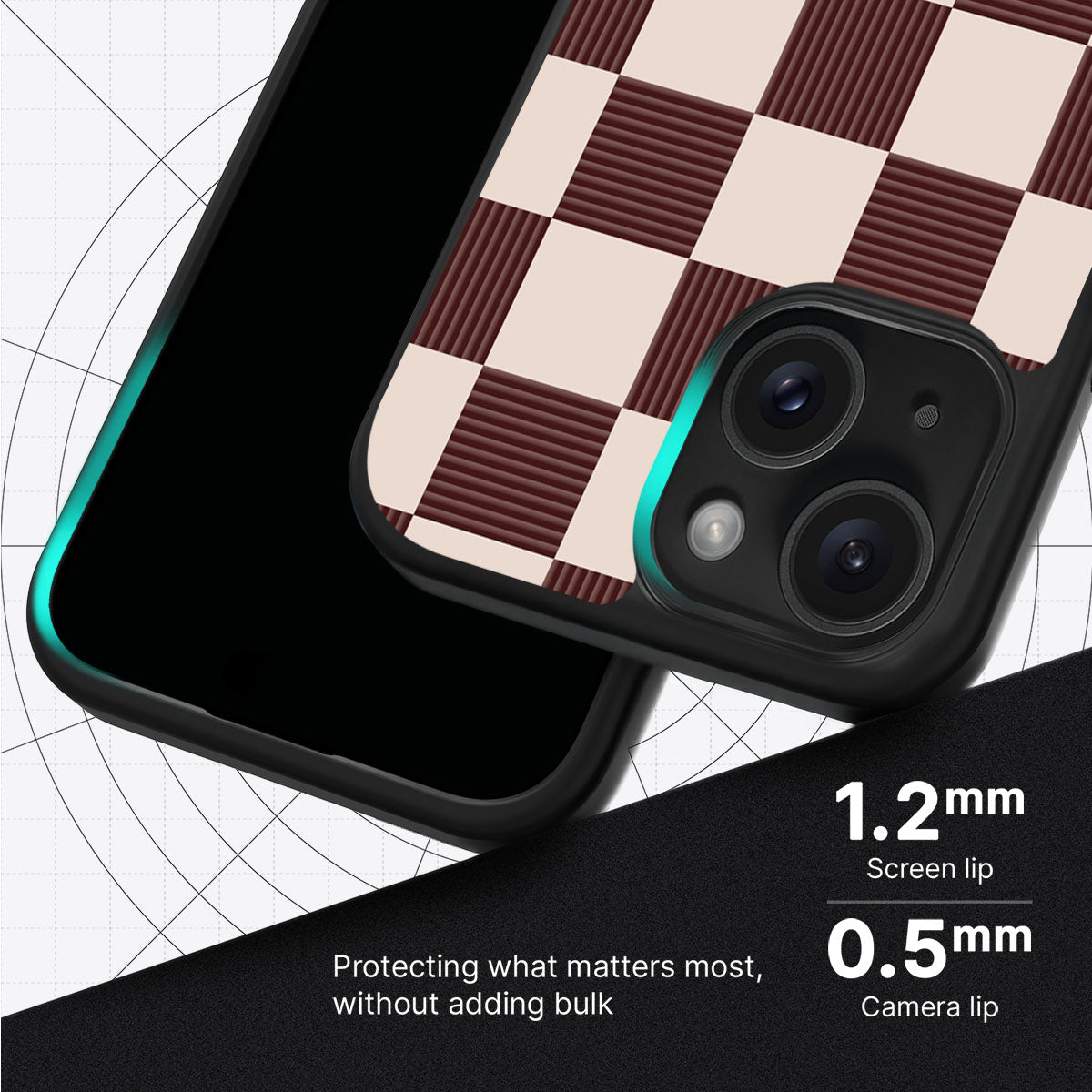 Elegance Espresso - iPhone 13 Case #case type_core (magsafe), #case type_core (non magsafe)