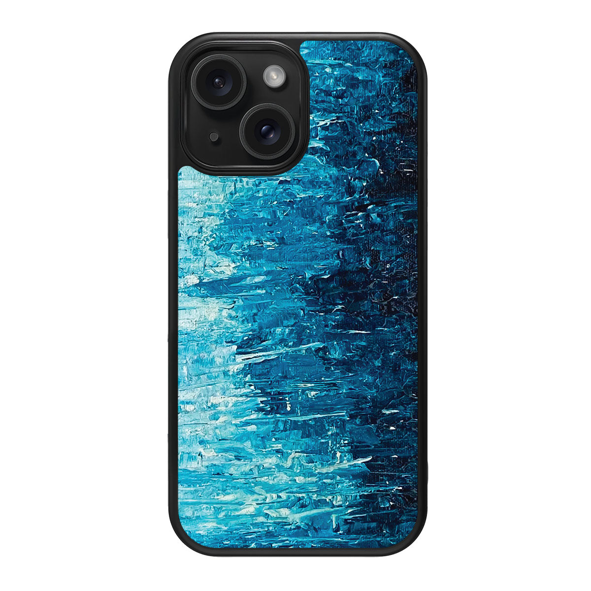 Indigo Impasto - iPhone 13 Case #case type_core (magsafe), #case type_core (non magsafe)