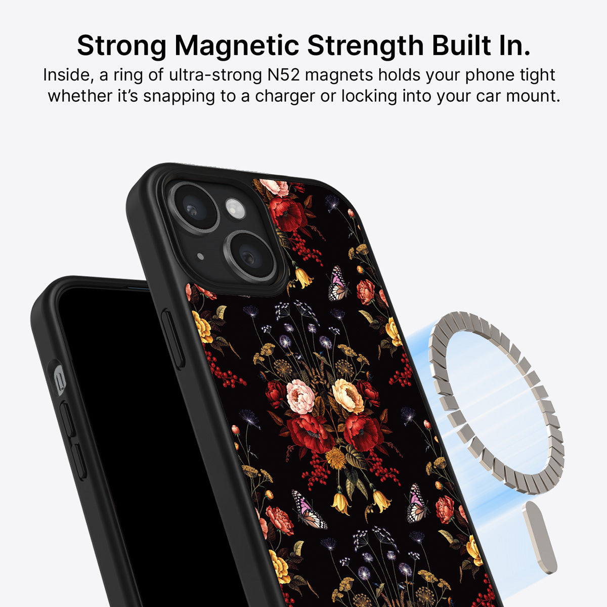 iPhone 13 MagSafe case – Kelmscott Bloom design