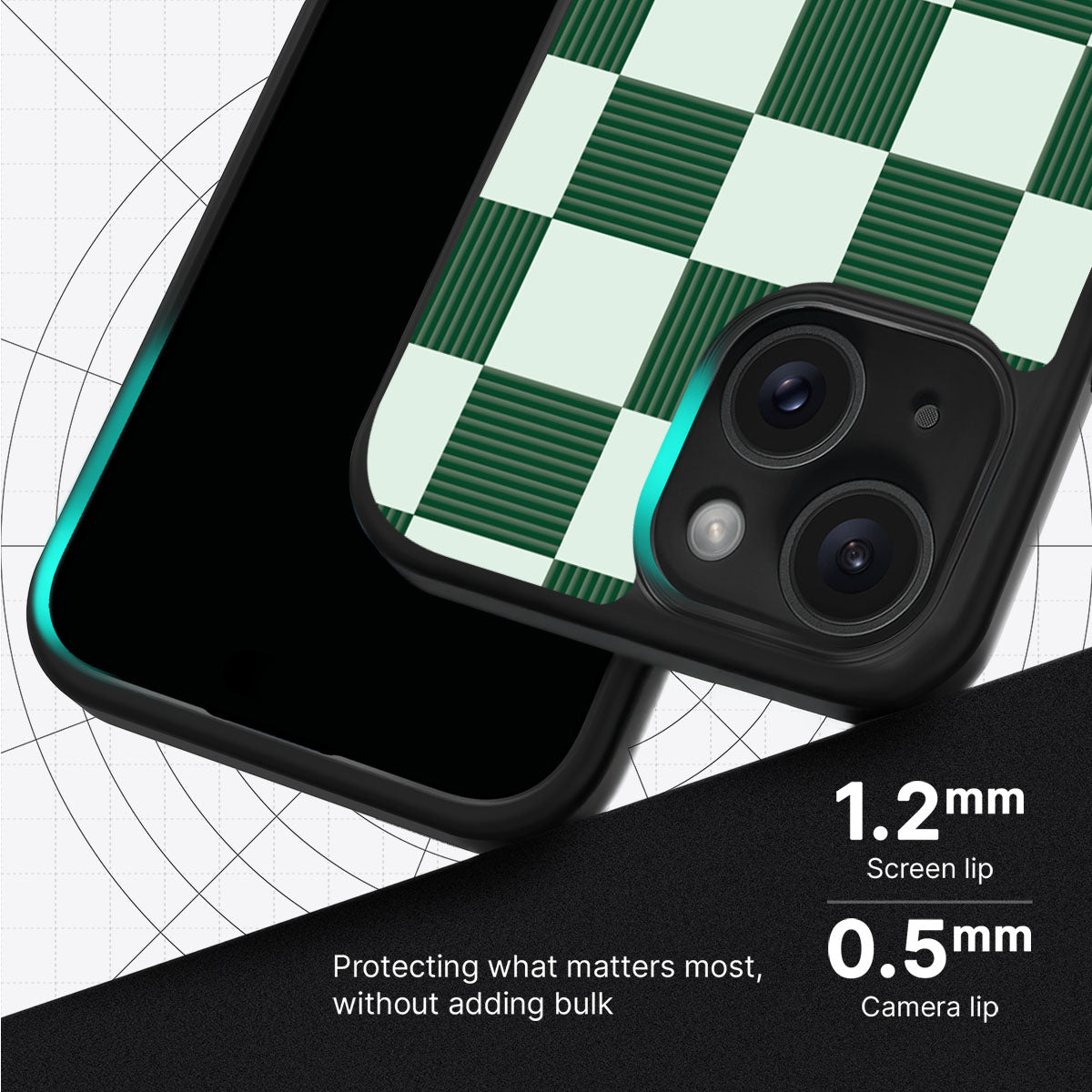 Luxe Emerald - iPhone 13 Case #case type_core (magsafe), #case type_core (non magsafe)