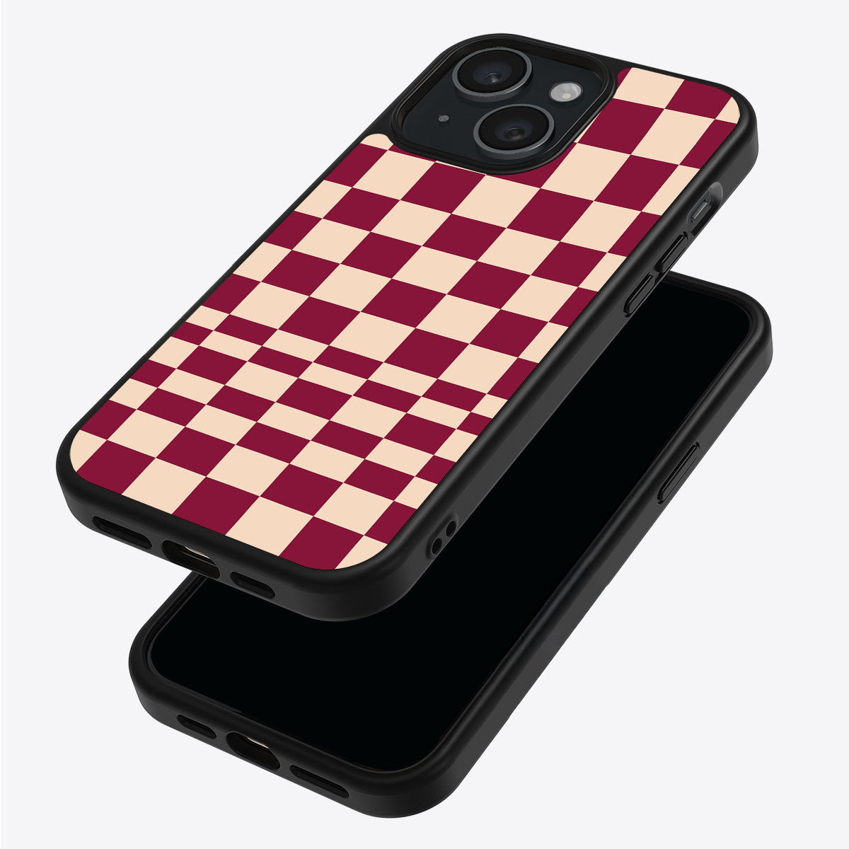 Rouge Board iPhone 13 case – back and side view