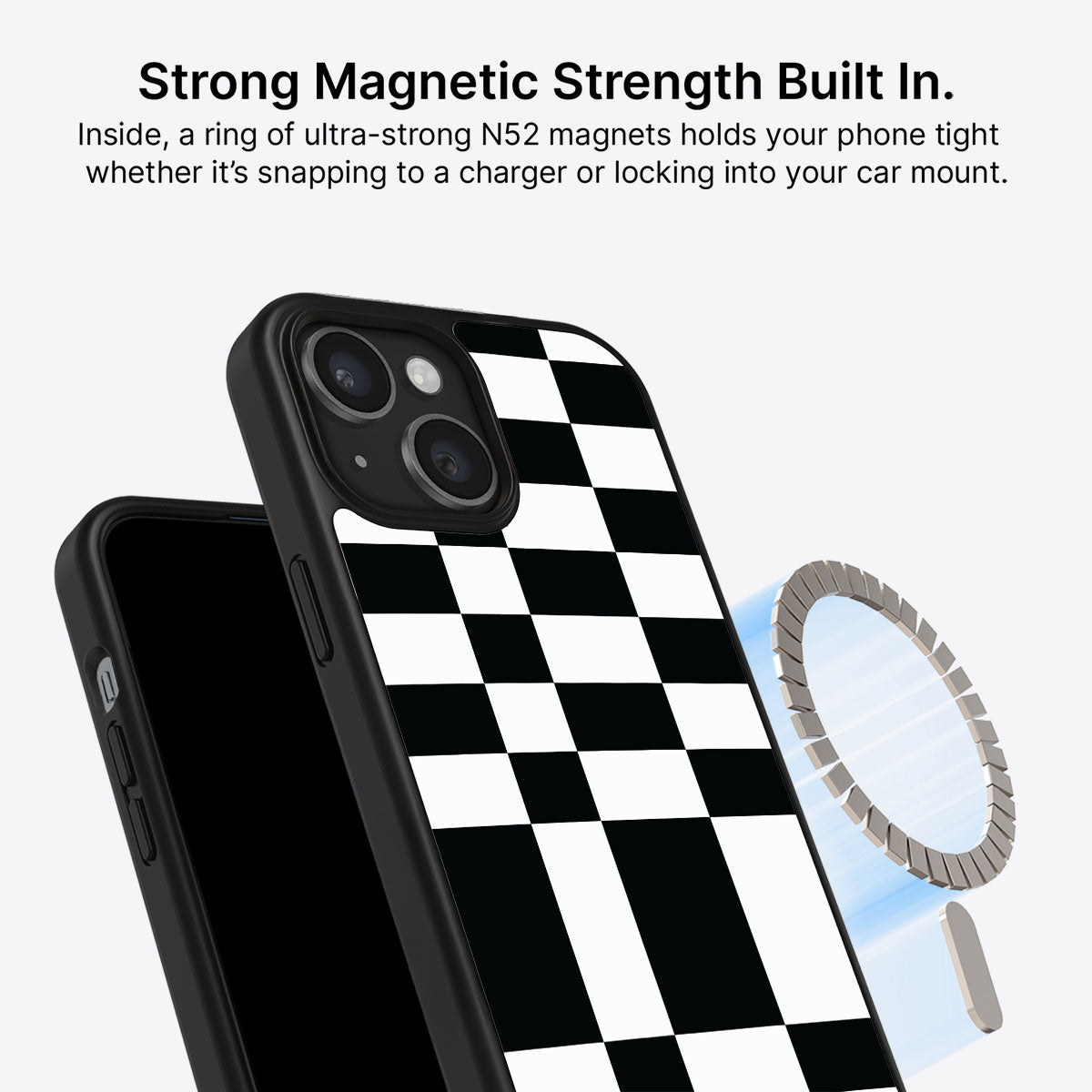 Skewed Checks - iPhone 13 Case #case type_core (magsafe)