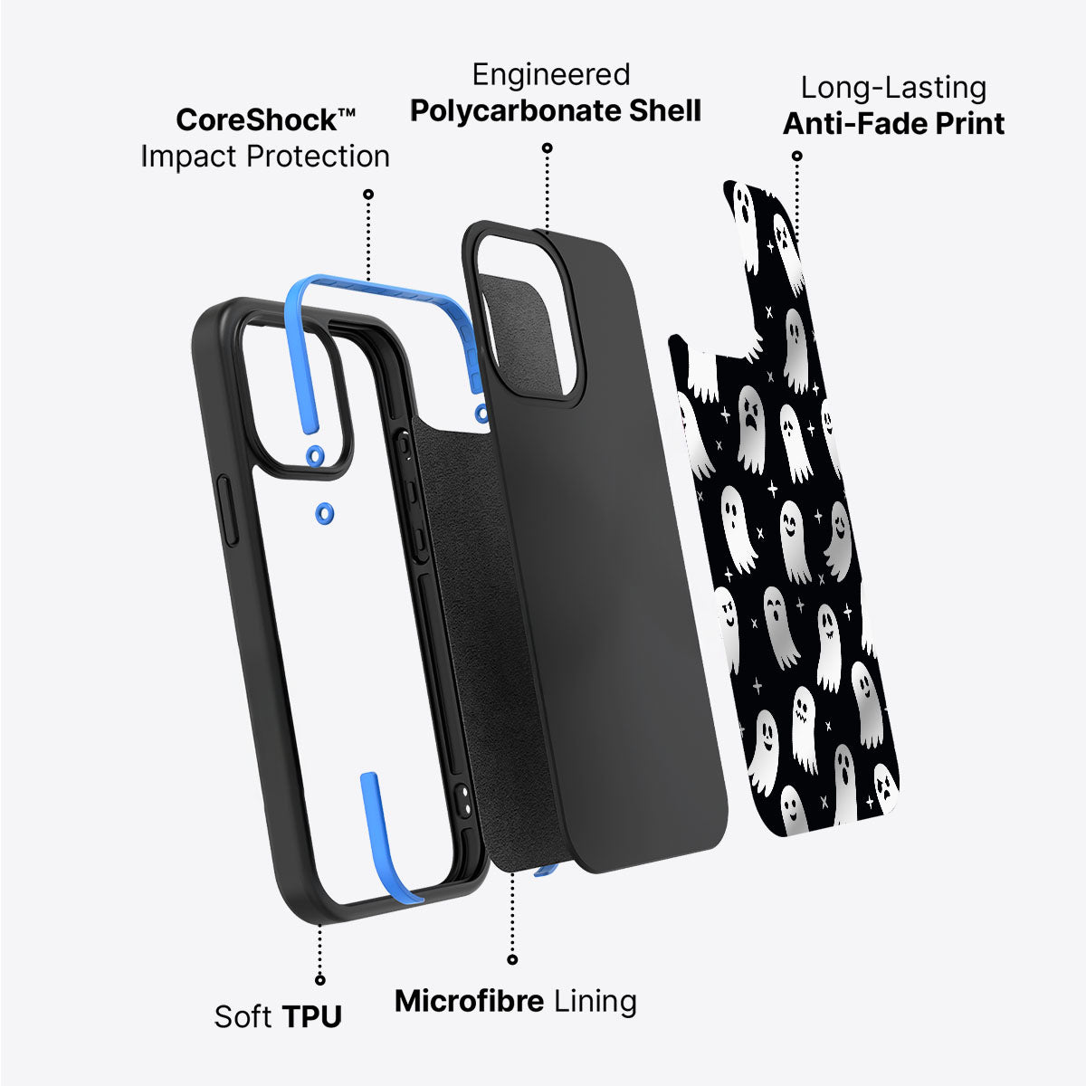 Spooky Spirits - iPhone 13 Case #case type_core (non magsafe)