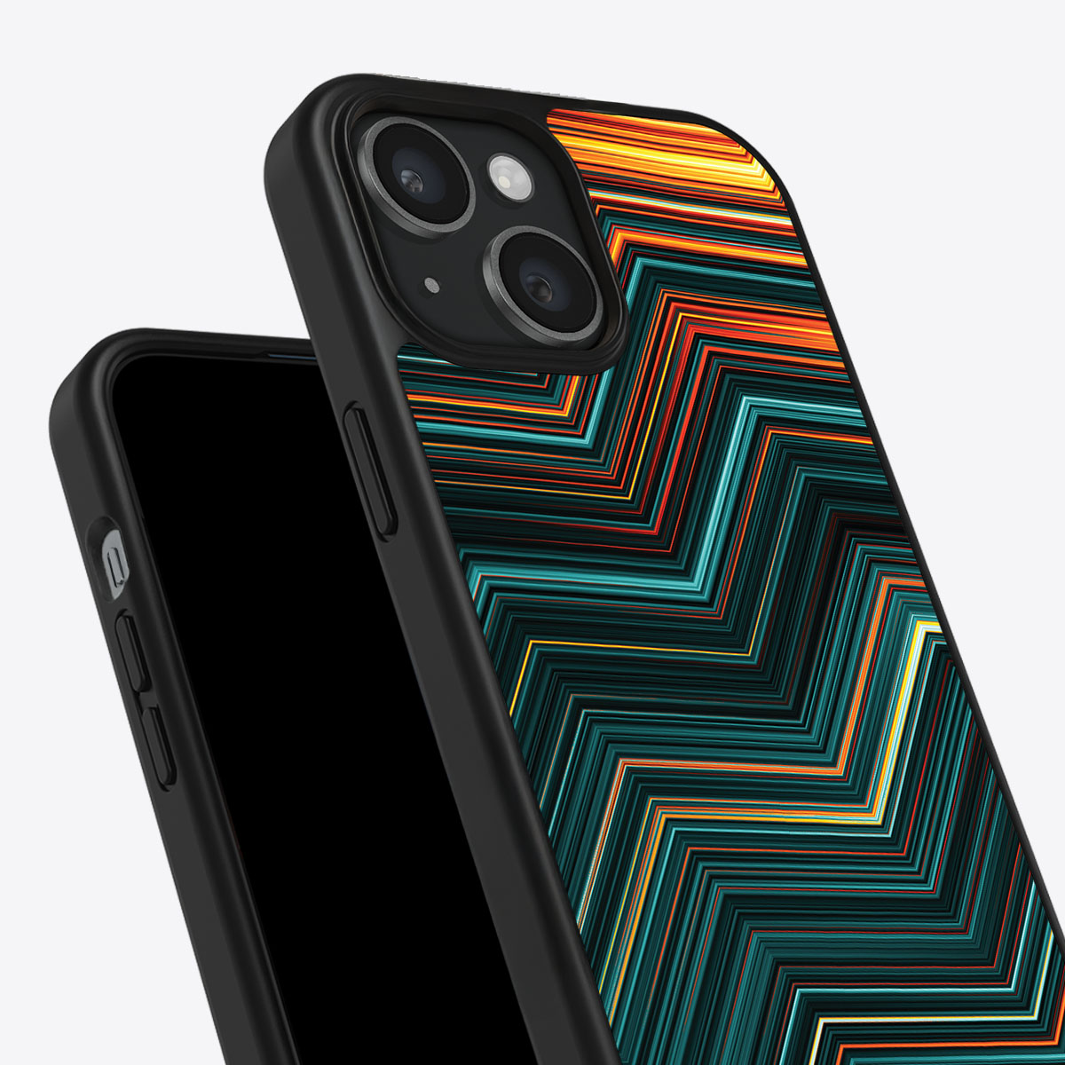 Techno Waves - iPhone 13 Case #case type_core (non magsafe)