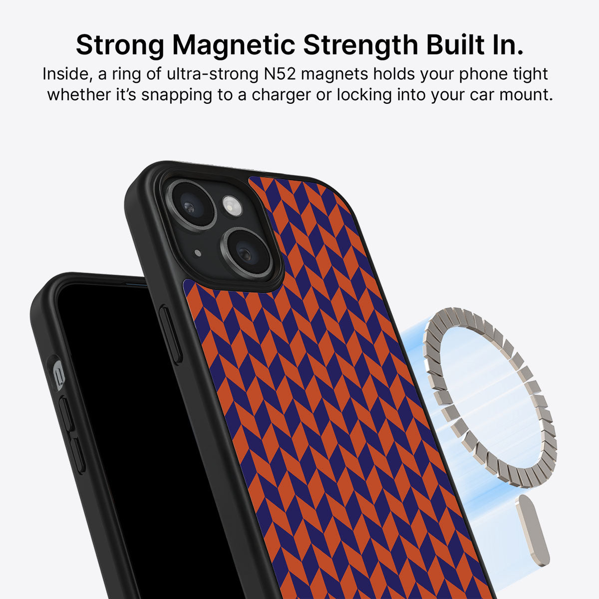Twilight Chevron - iPhone 13 Case #case type_core (magsafe)