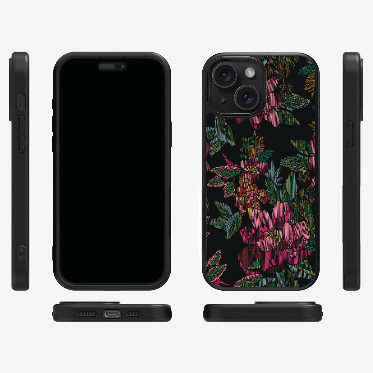 Woven Blooms - iPhone 13 Case #case type_core (magsafe), #case type_core (non magsafe)