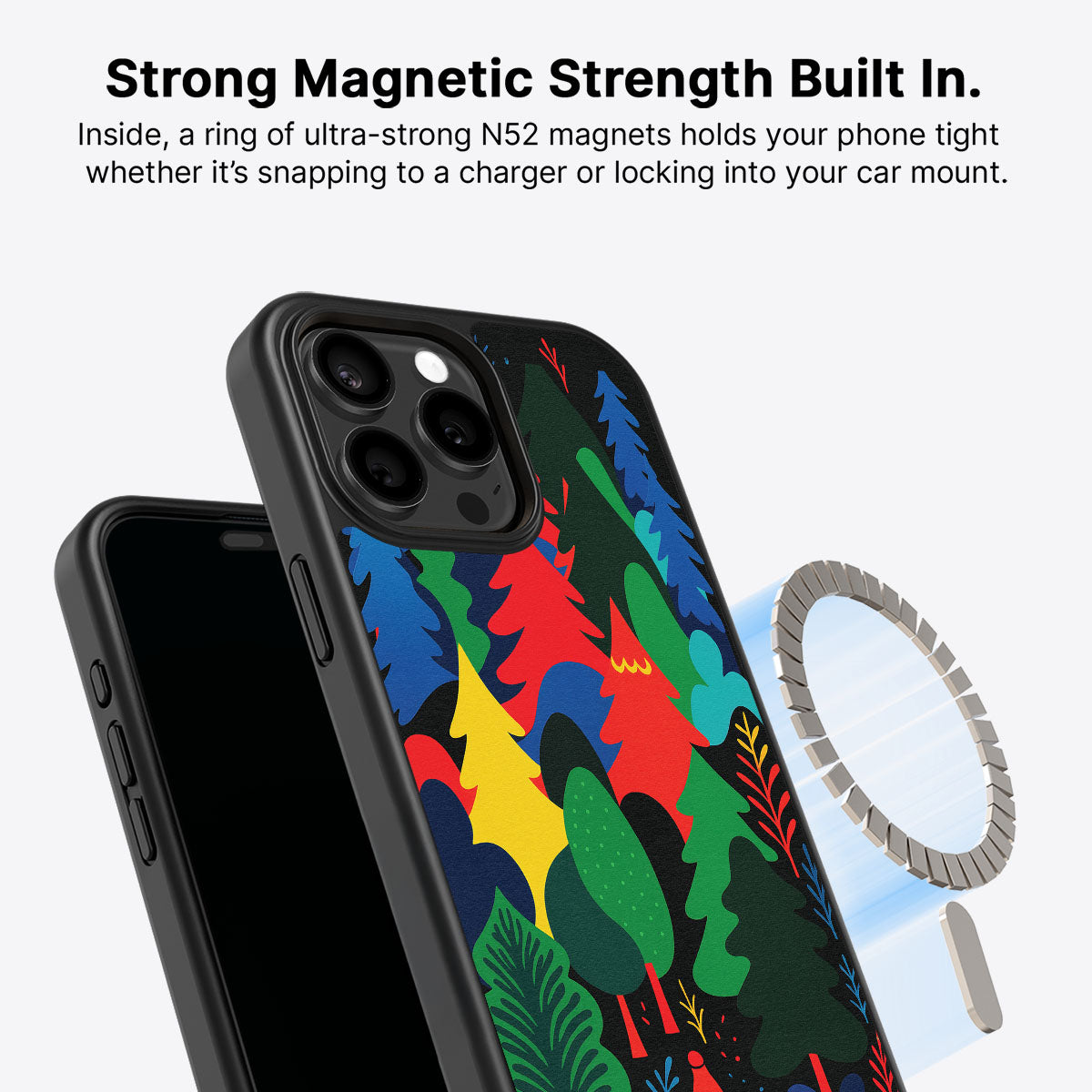 Forest Festivities - iPhone 13 Pro Case #case type_core (magsafe)