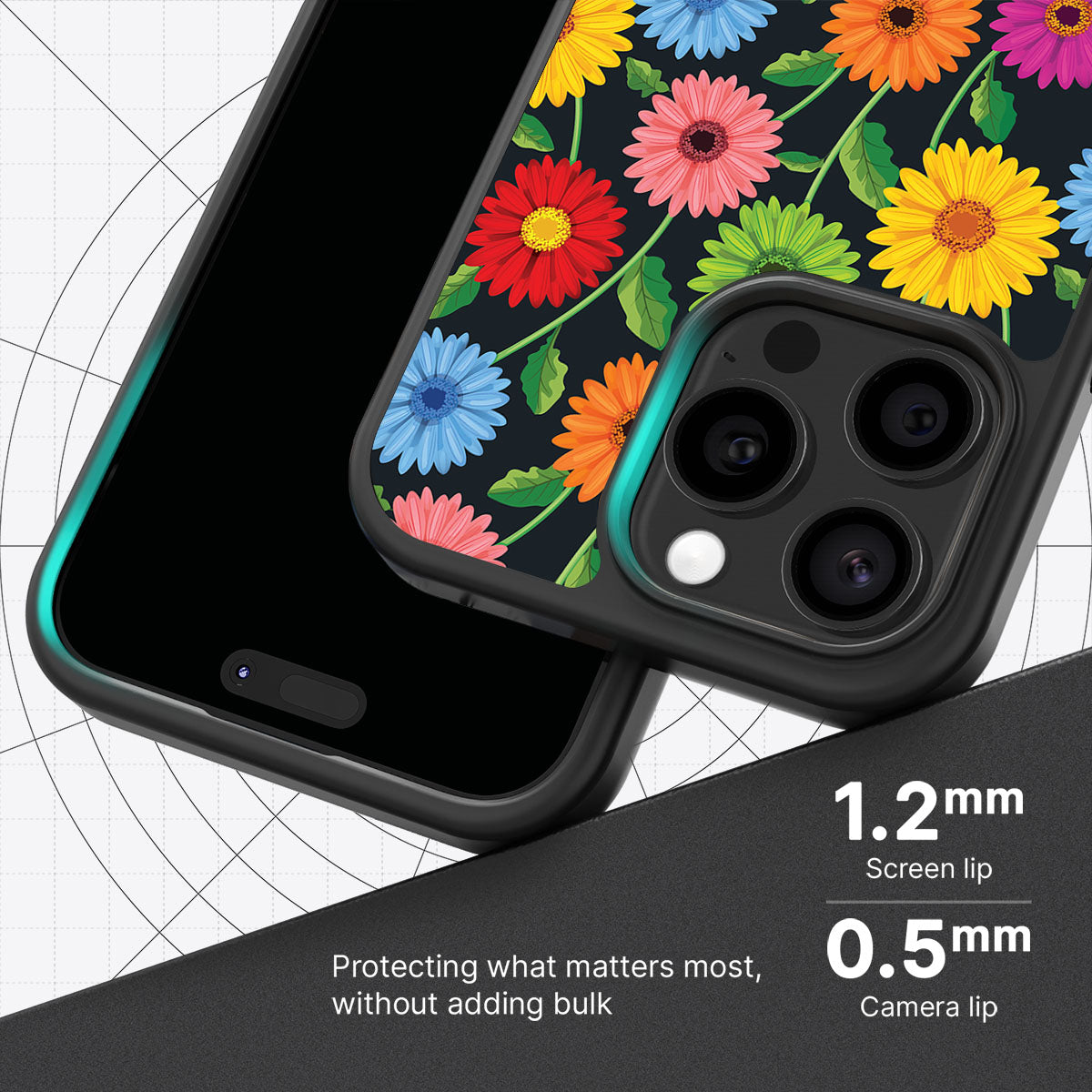 Gerbera Bloom - iPhone 13 Pro Case #case type_core (magsafe), #case type_core (non magsafe)