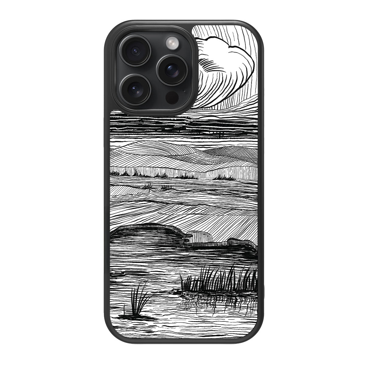Linear Landscape - iPhone 13 Pro Case #case type_core (magsafe), #case type_core (non magsafe)
