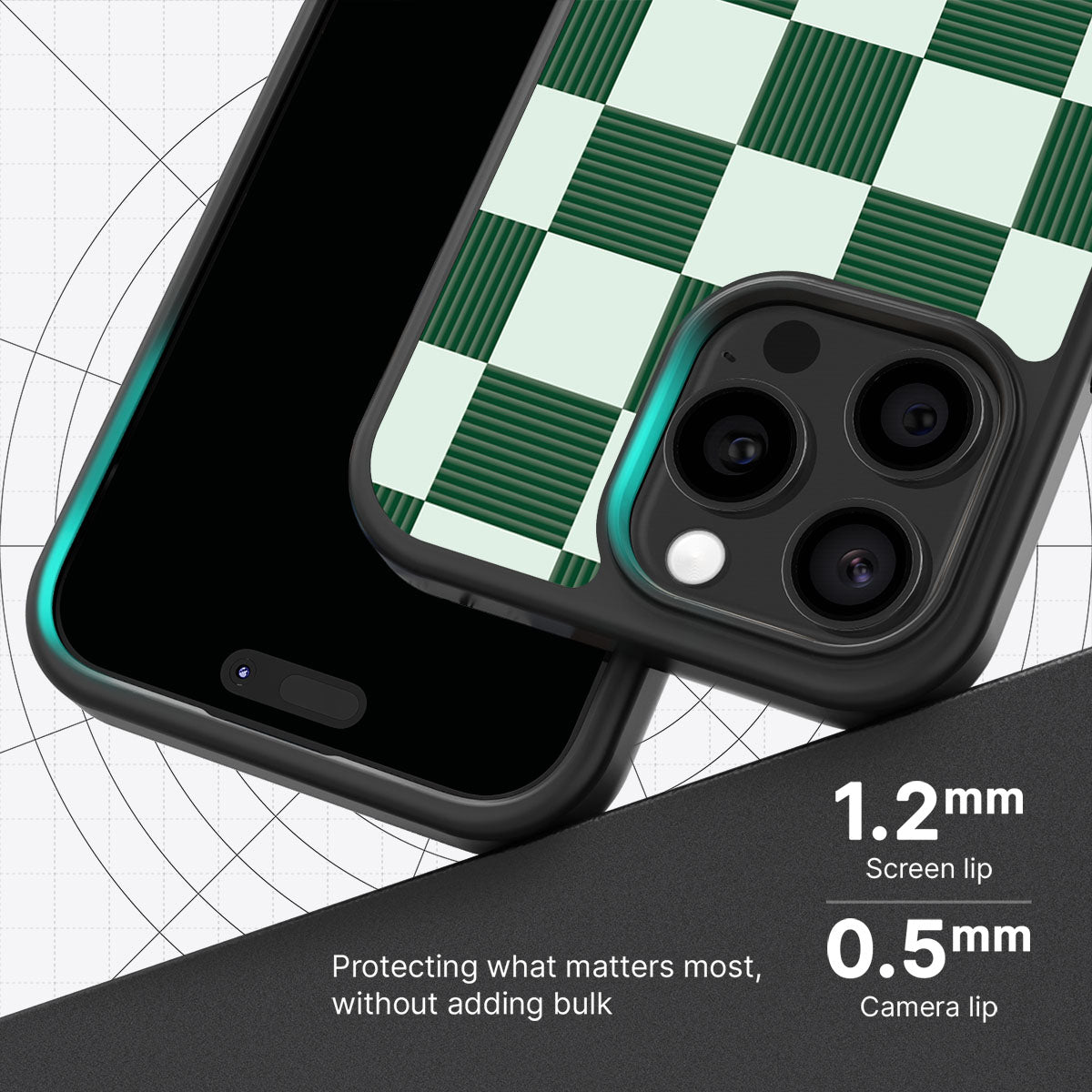 Luxe Emerald - iPhone 13 Pro Case #case type_core (magsafe), #case type_core (non magsafe)