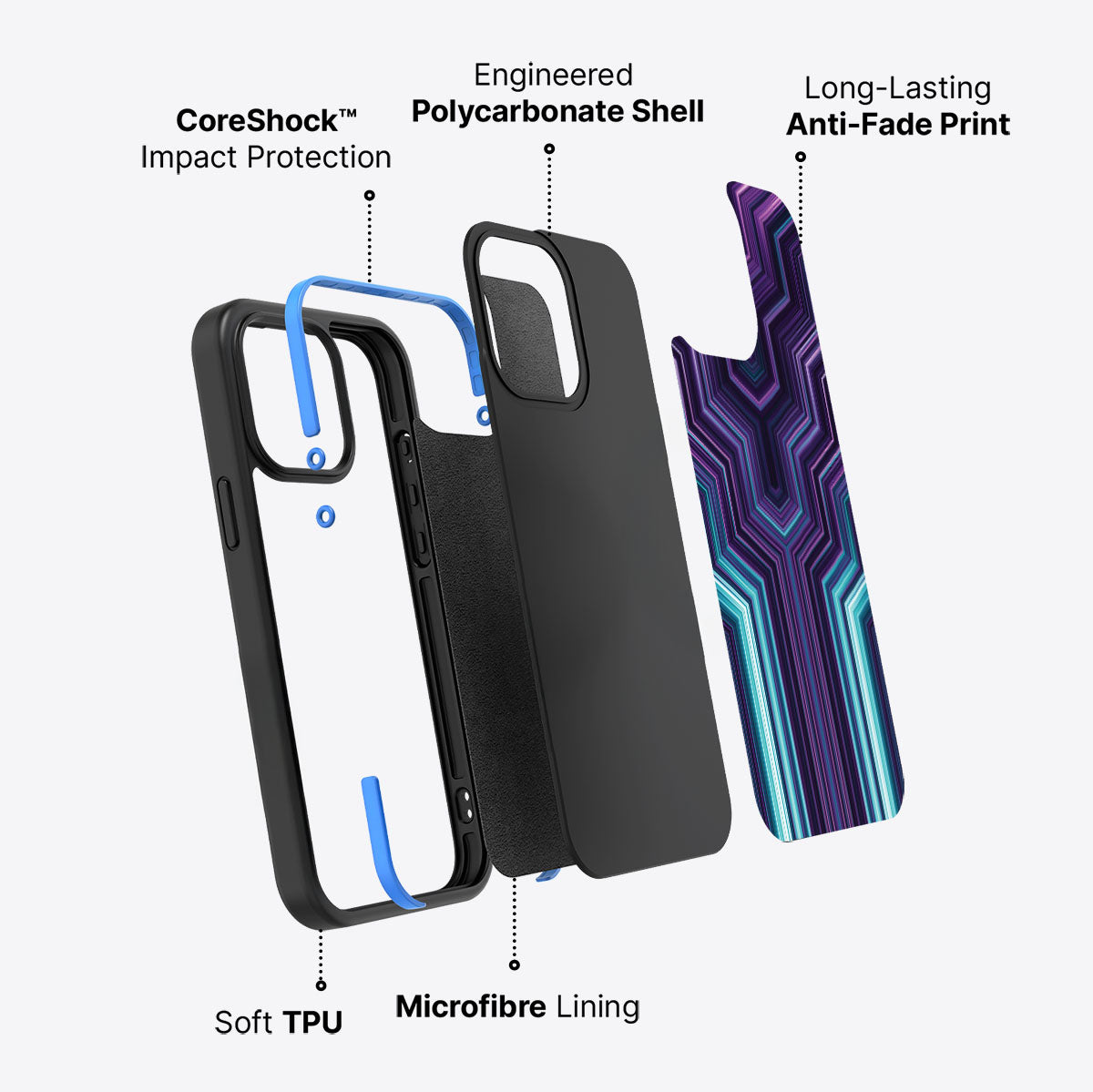 Neonverse - iPhone 13 Pro Case #case type_core (non magsafe)