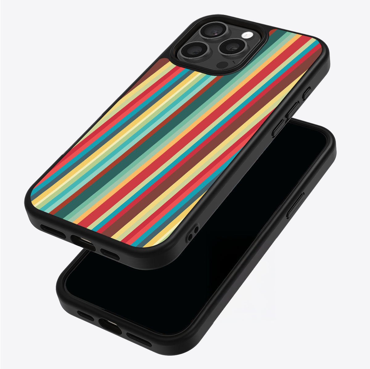 Retro Stripes - iPhone 13 Pro Case #case type_core (magsafe), #case type_core (non magsafe)