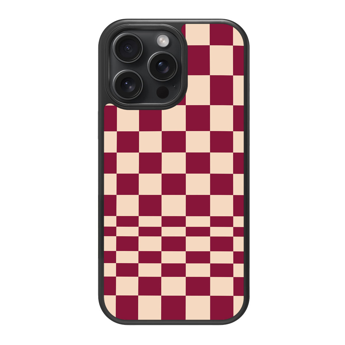 Rouge Board design back view – iPhone 13 Pro case