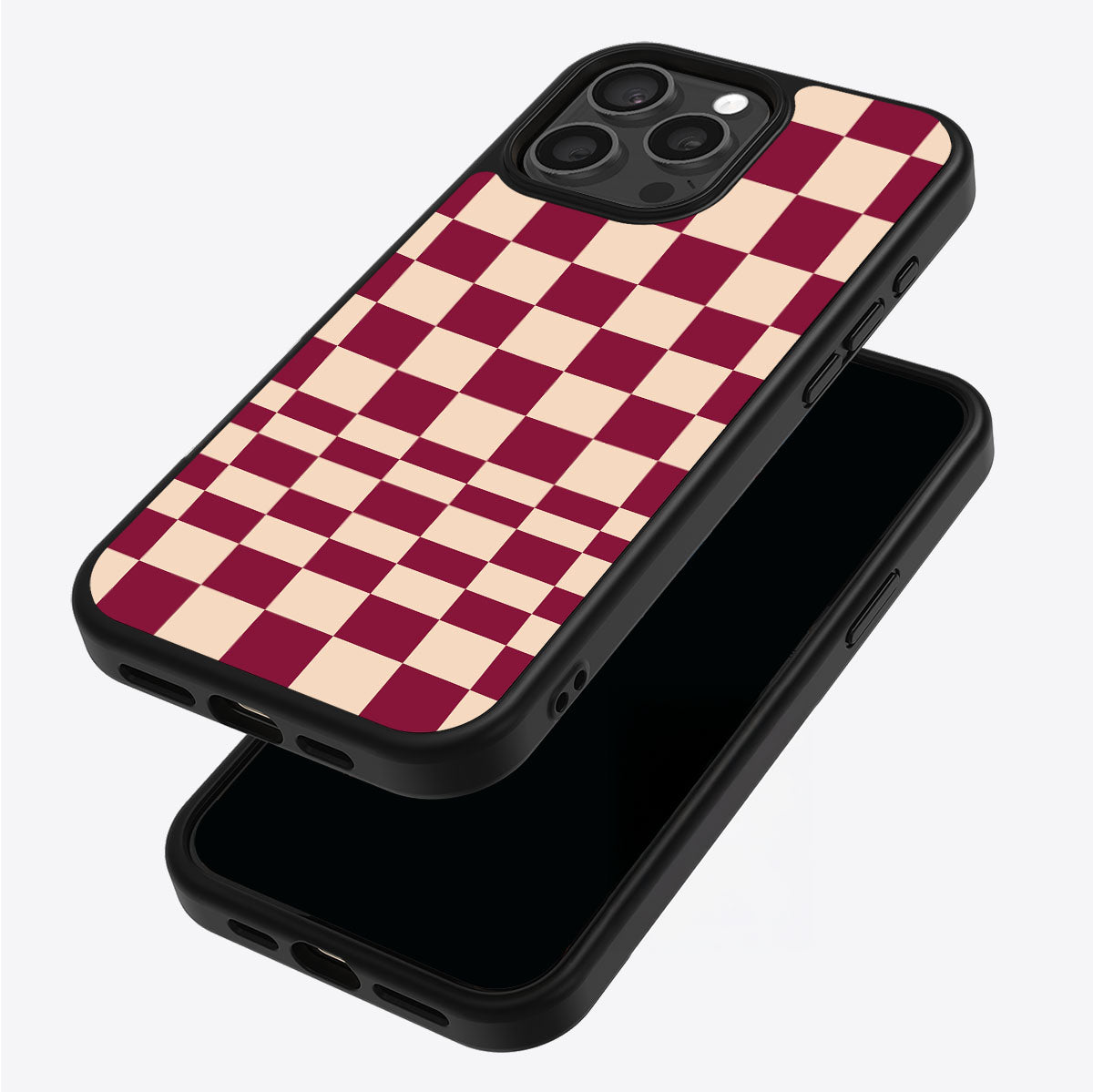 Rouge Board iPhone 13 Pro case – back and side view