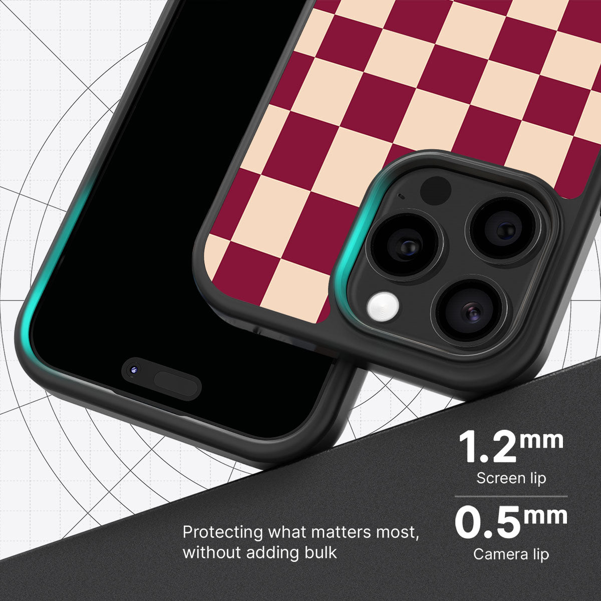 Rouge Board slim iPhone 13 Pro phone case