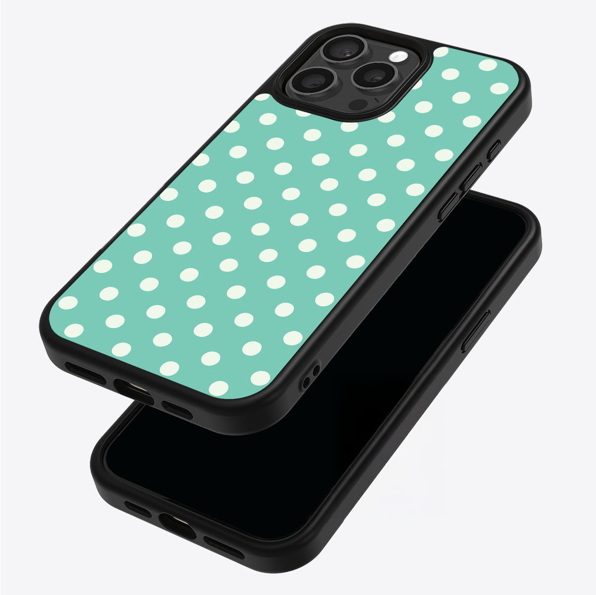 Sea Pearls iPhone 13 Pro case – back and side view