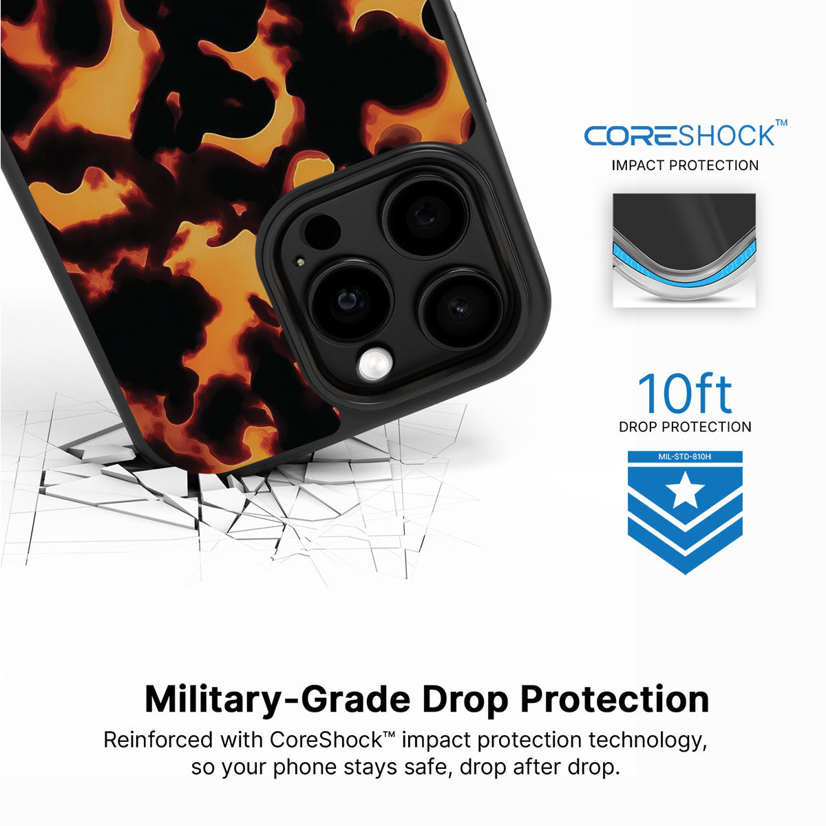 Tortoise Shell - iPhone 13 Pro Case