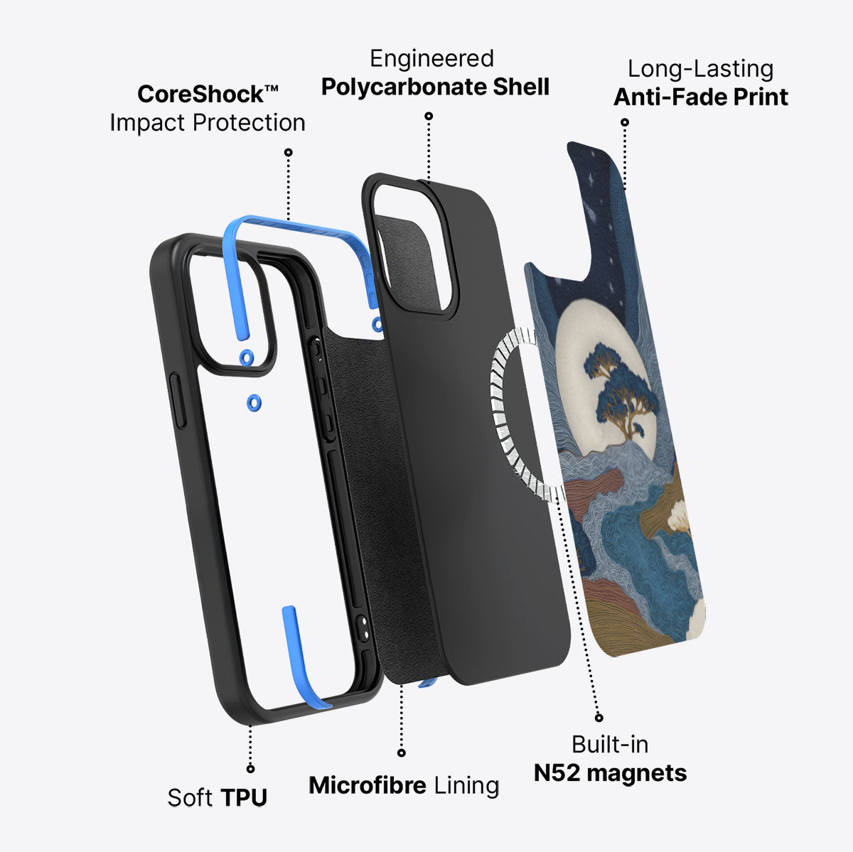 iPhone 13 Pro Max case construction – Aura Farming phone case
