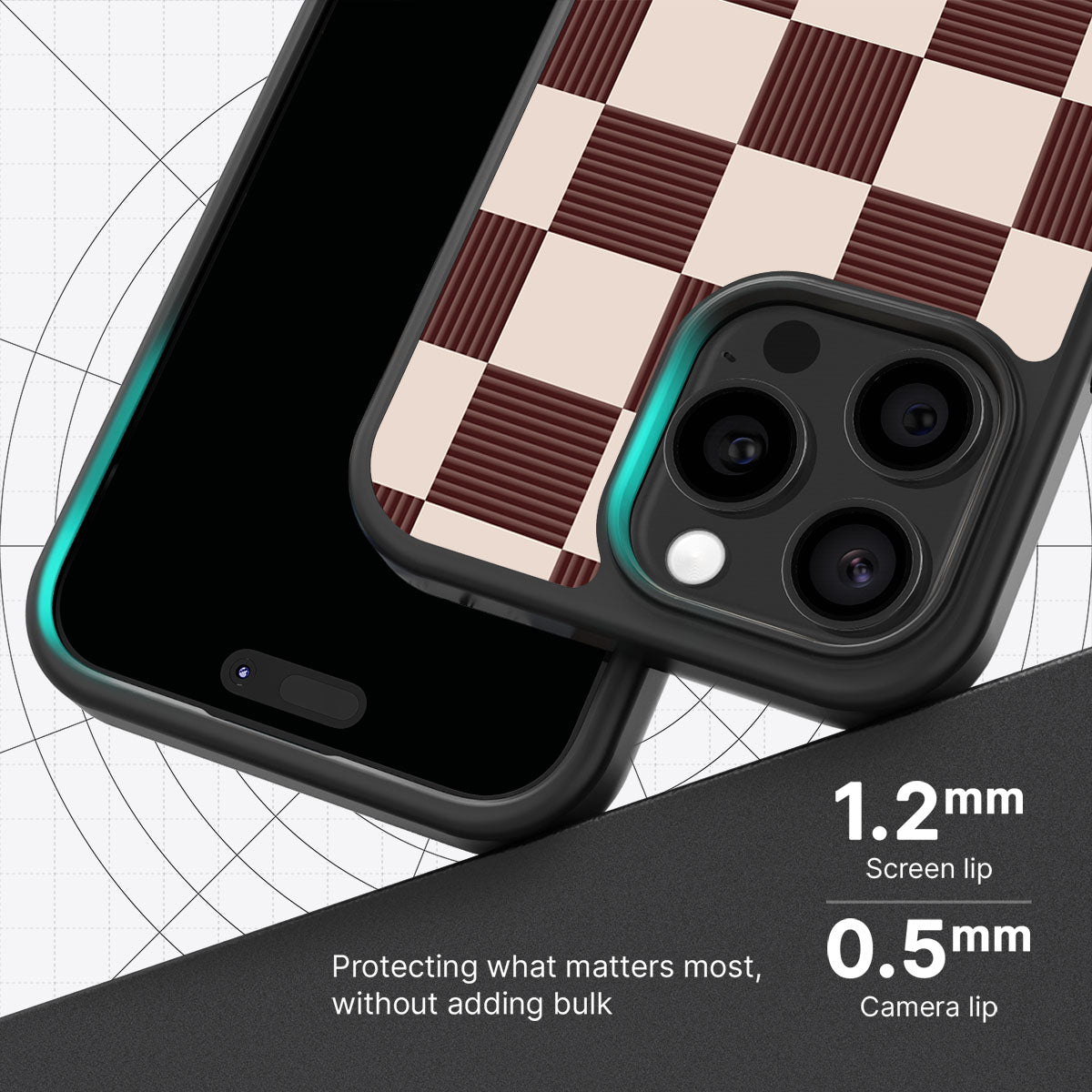 Elegance Espresso - iPhone 13 Pro Max Case #case type_core (magsafe), #case type_core (non magsafe)