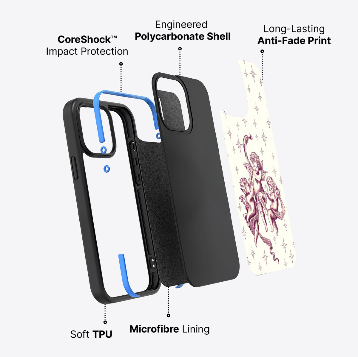 Herald Angels - iPhone 13 Pro Max Case #case type_core (non magsafe)