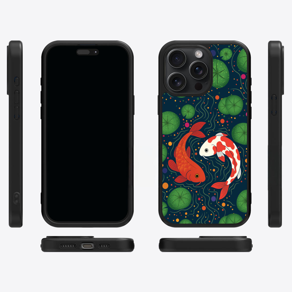 Koi Fish - iPhone 13 Pro Max Case, #case type_core (magsafe), #case type_core (non magsafe)