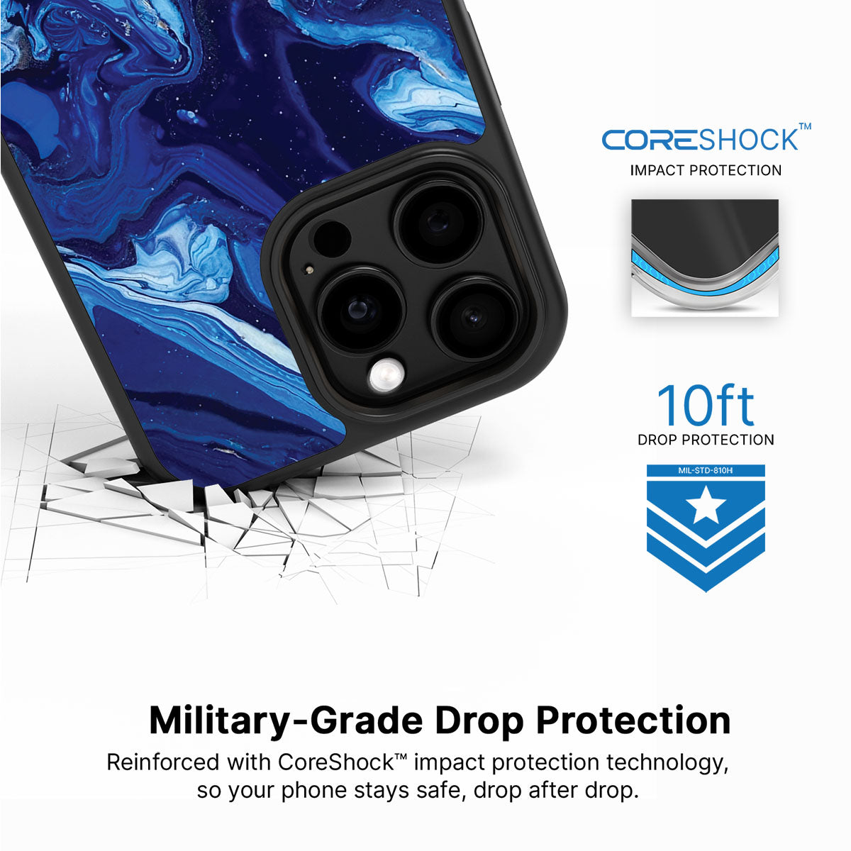 Mystic Waters - iPhone 13 Pro Max Case #case type_core (magsafe), #case type_core (non magsafe)