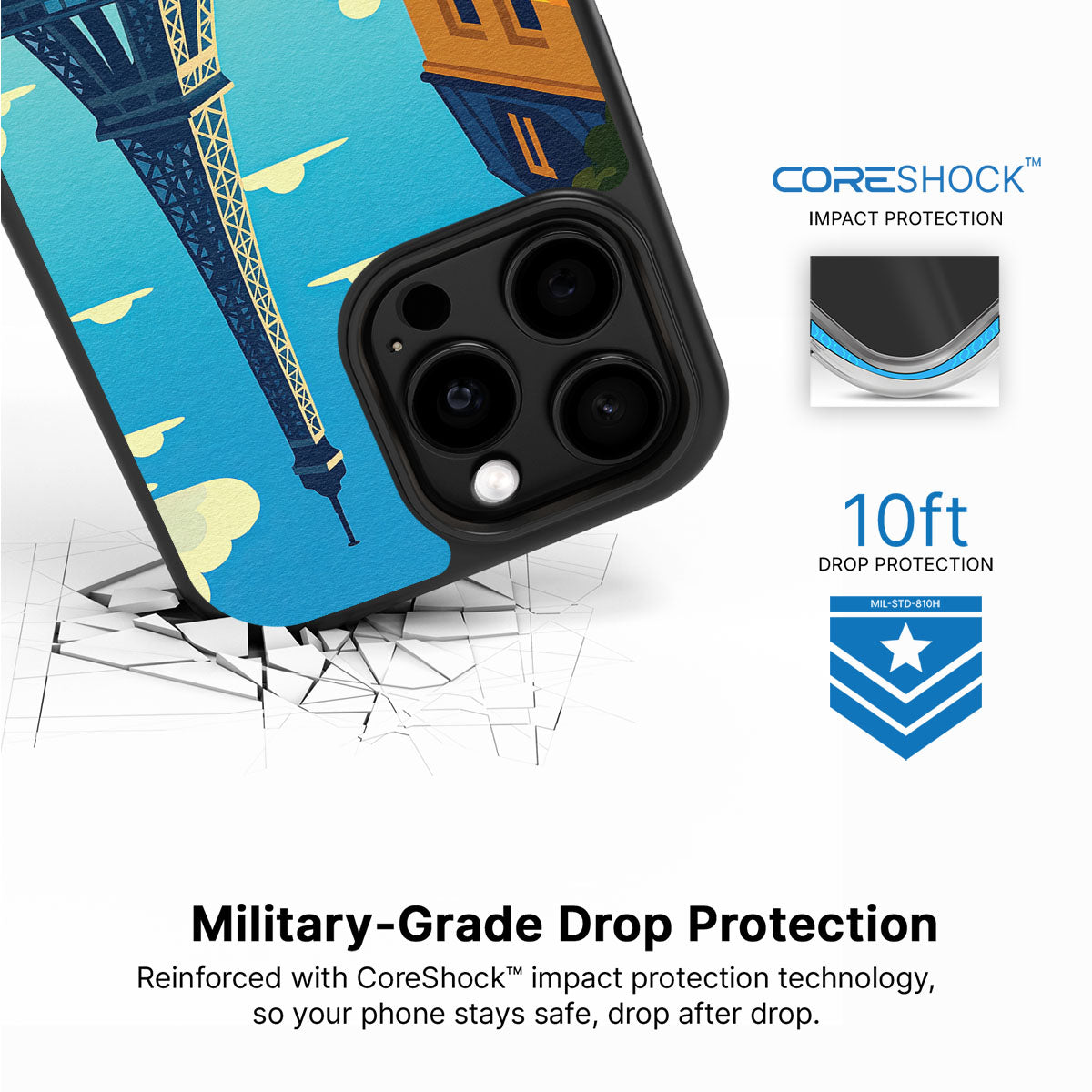 Paris - iPhone 13 Pro Max Case #case type_core (magsafe), #case type_core (non magsafe)