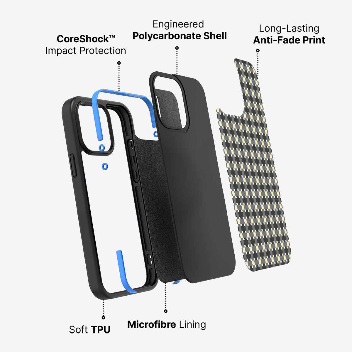 Sea of Pearls - iPhone 13 Pro Max Case #case type_core (non magsafe)