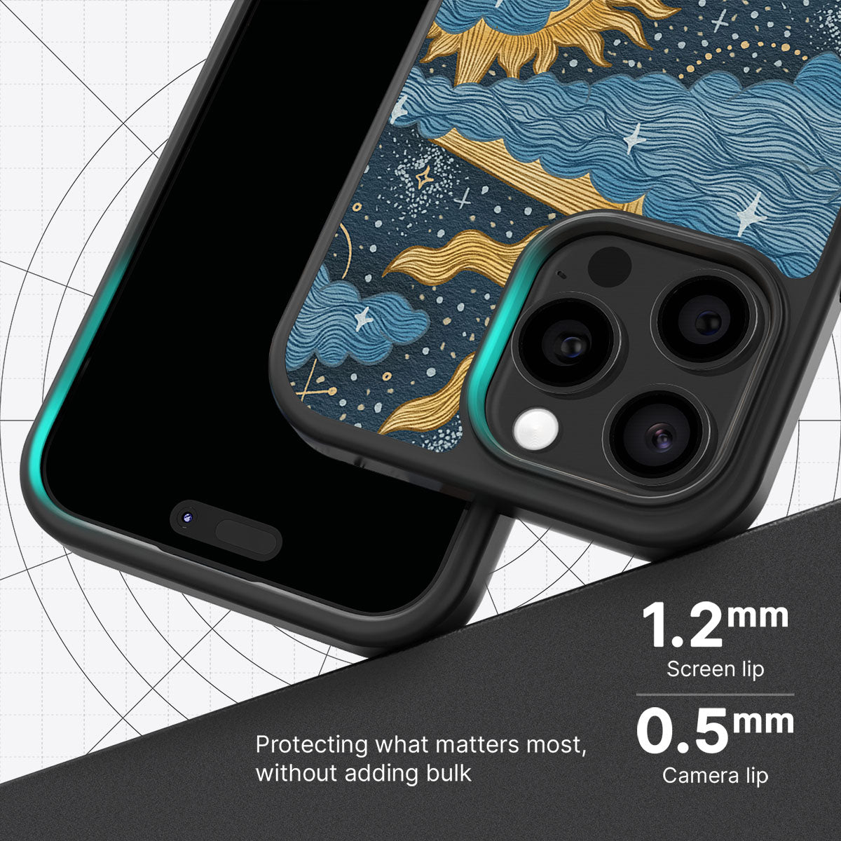 Solar Play slim iPhone 13 Pro Max phone case