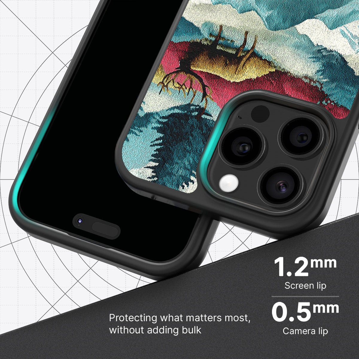 Winter Impressions - iPhone 13 Pro Max Case #case type_core (magsafe), #case type_core (non magsafe)