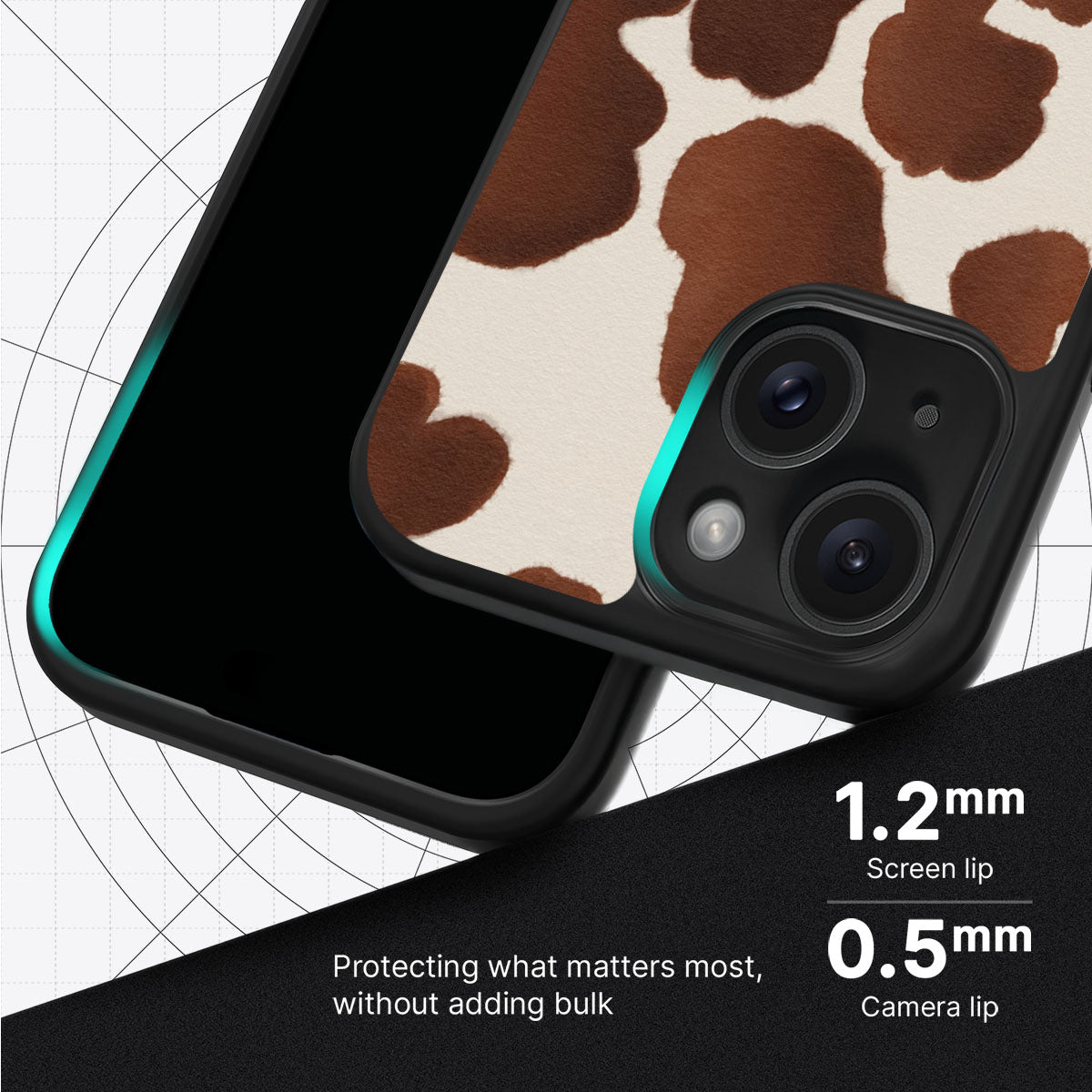 Cocoa Cow - iPhone 14 Case #case type_core (magsafe), #case type_core (non magsafe)