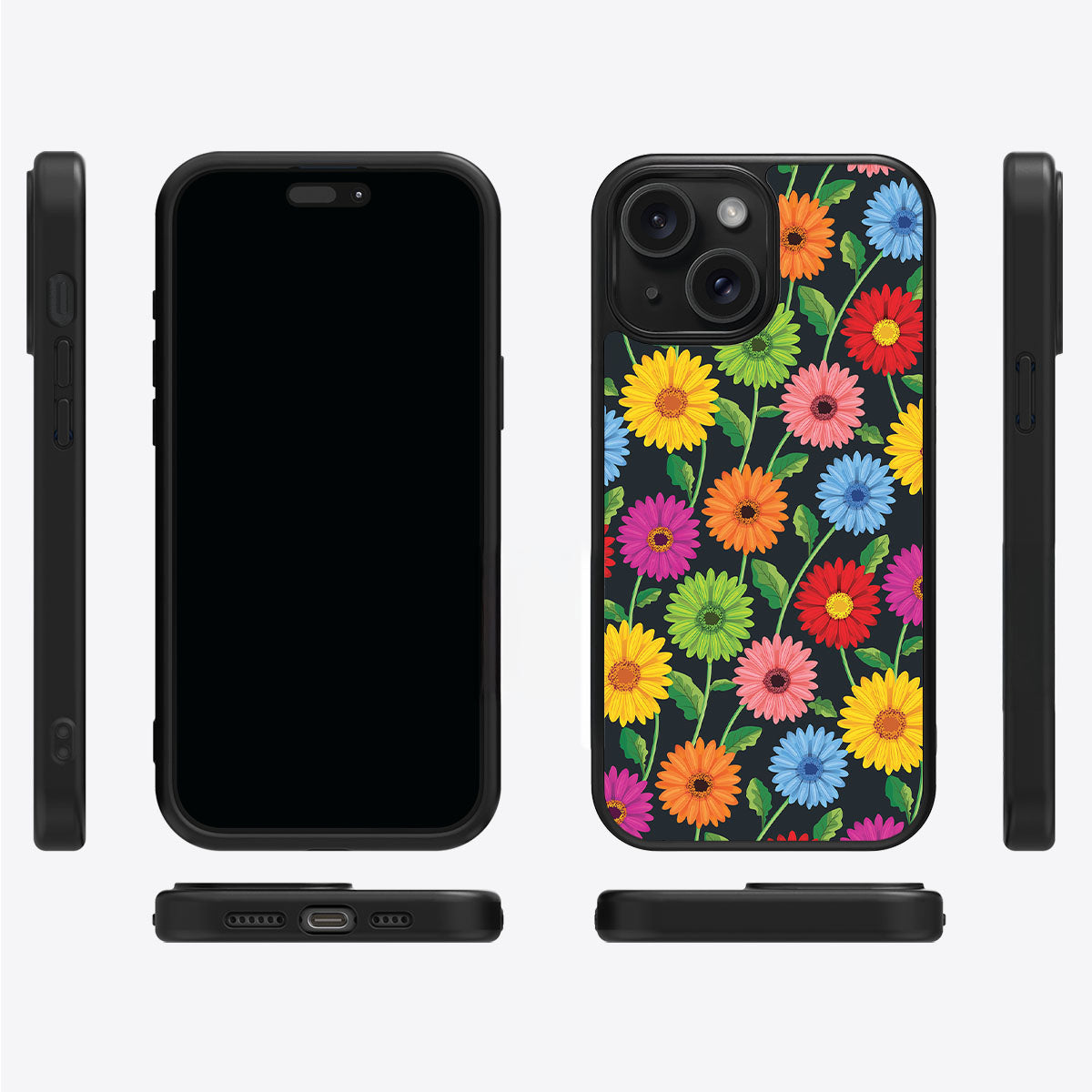 Gerbera Bloom - iPhone 14 Case #case type_core (magsafe), #case type_core (non magsafe)