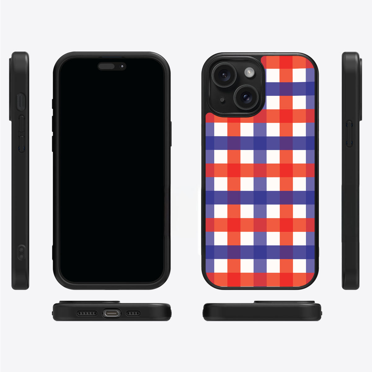 Heritage Checks - iPhone 14 Case #case type_core (magsafe), #case type_core (non magsafe)