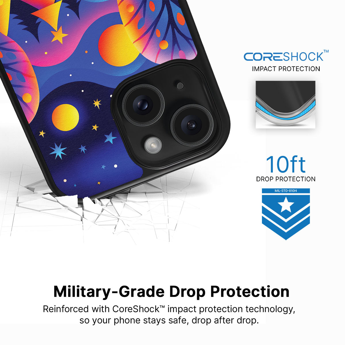 Luminous Joy - iPhone 14 Case #case type_core (magsafe), #case type_core (non magsafe)