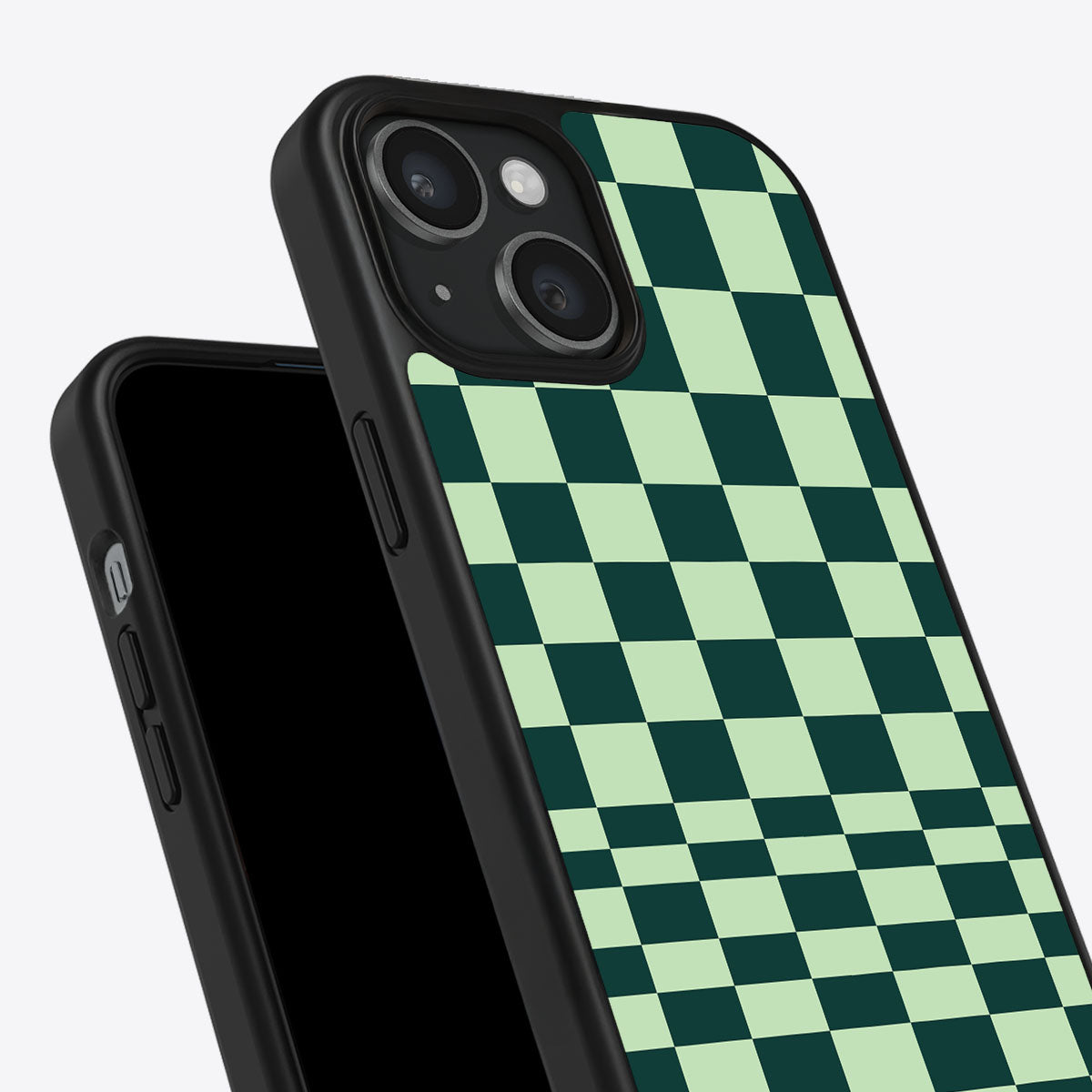 Mint Matrix - iPhone 14 Case