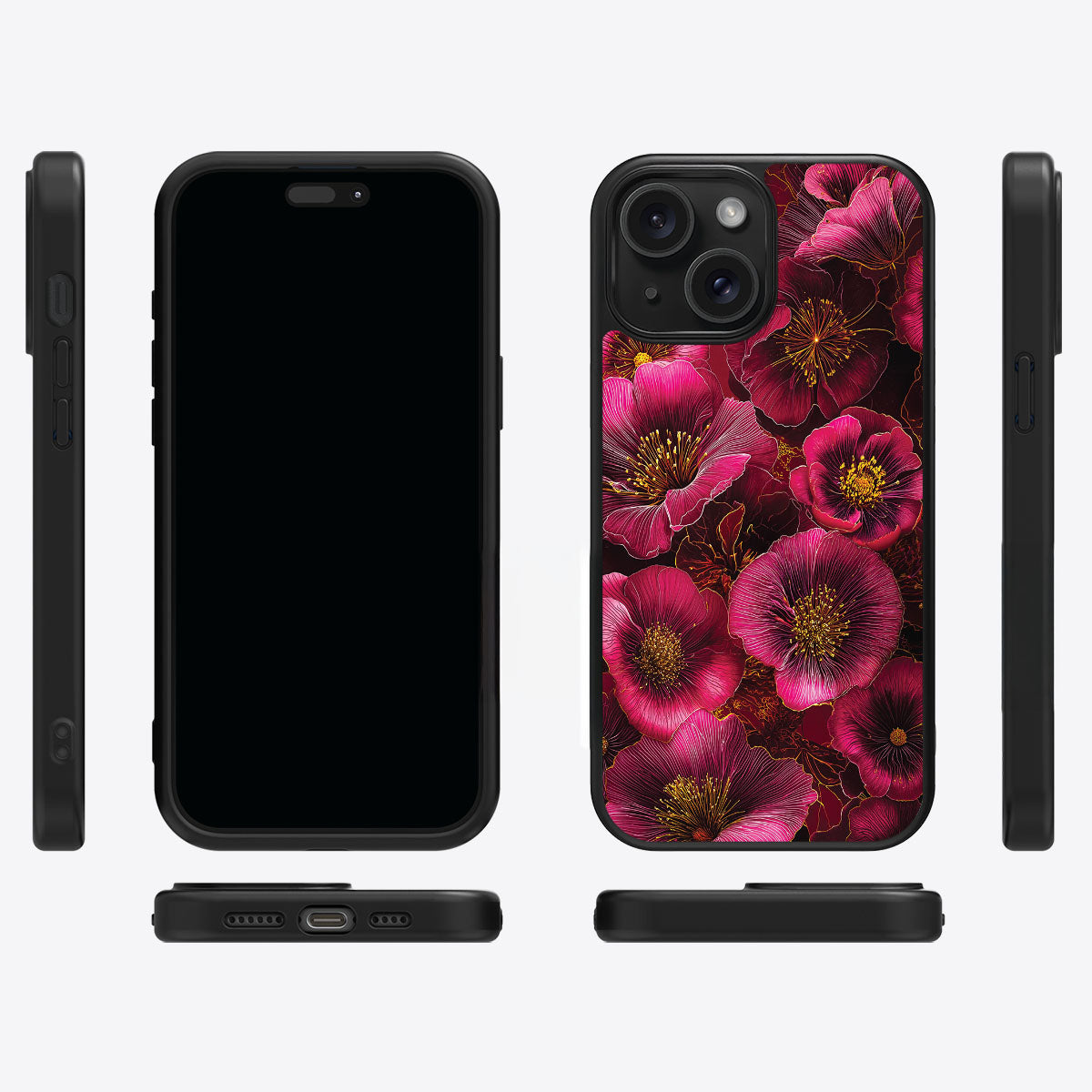 iPhone 14 Case with MagSafe – Ruby Flora
