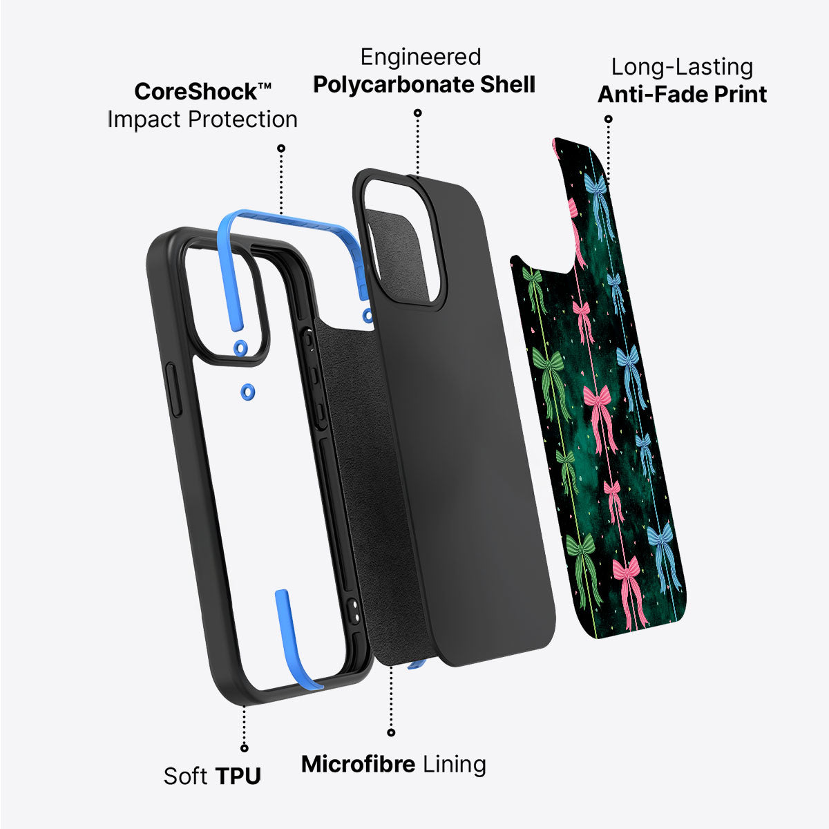 Aurora Bow - iPhone 14 Plus Case #case type_core (non magsafe)