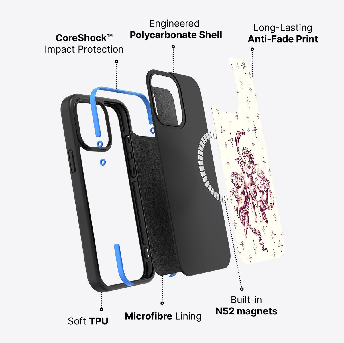 Herald Angels - iPhone 14 Plus Case #case type_core (magsafe)