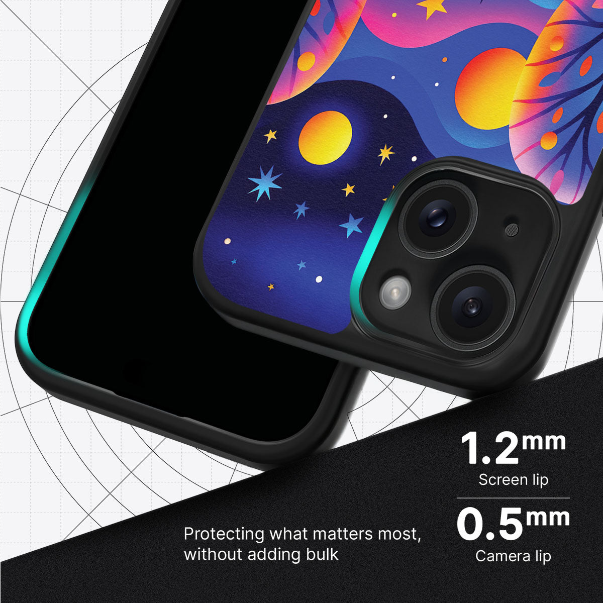 Luminous Joy - iPhone 14 Plus Case #case type_core (magsafe), #case type_core (non magsafe)